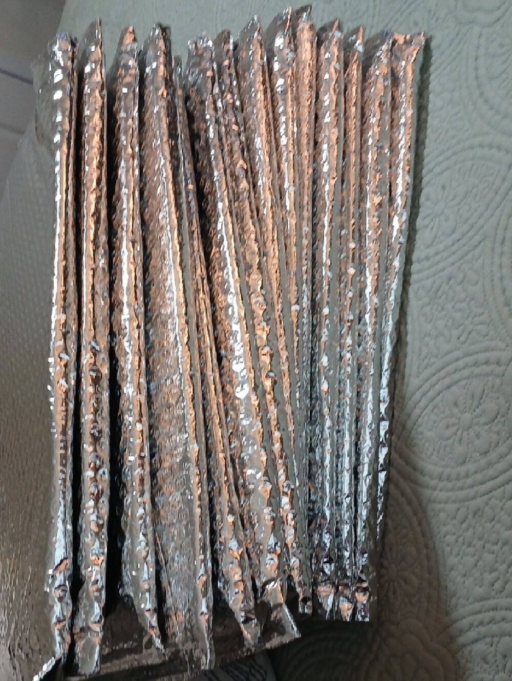 14 Pc. Metallic Foil Bubble Mailers